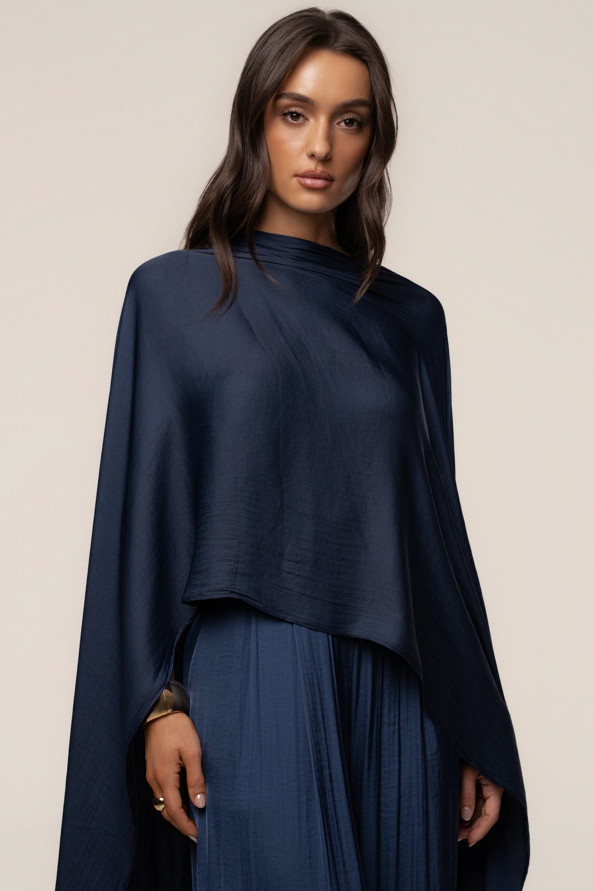 Blue Marina Multi-Wrap Scarf