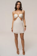 Ivory Sweet Bloom Mini Dress