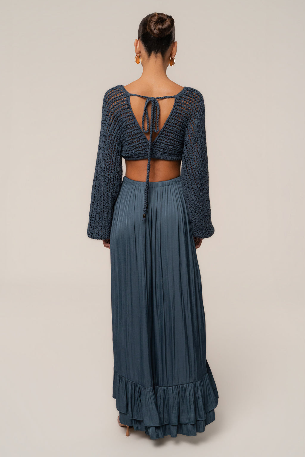 Teal Deep Waters Crochet Top