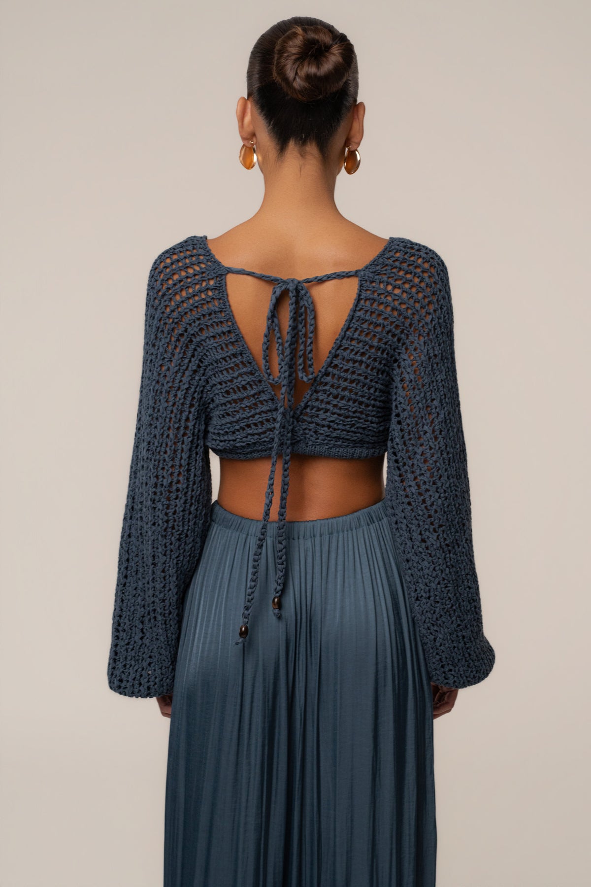 Teal Deep Waters Crochet Top