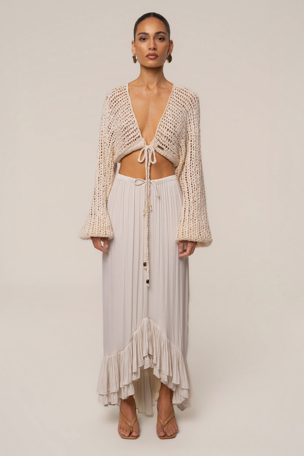 Ivory Deep Waters Crochet Top