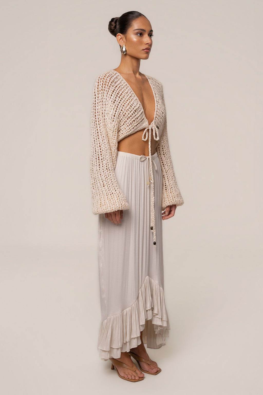 Ivory Deep Waters Crochet Top