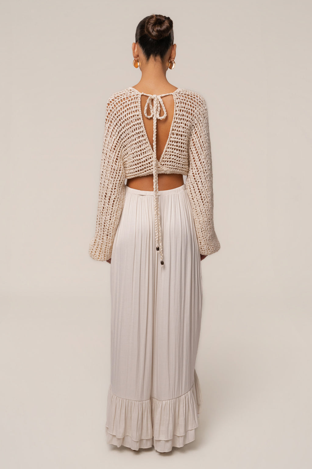 Ivory Deep Waters Crochet Top