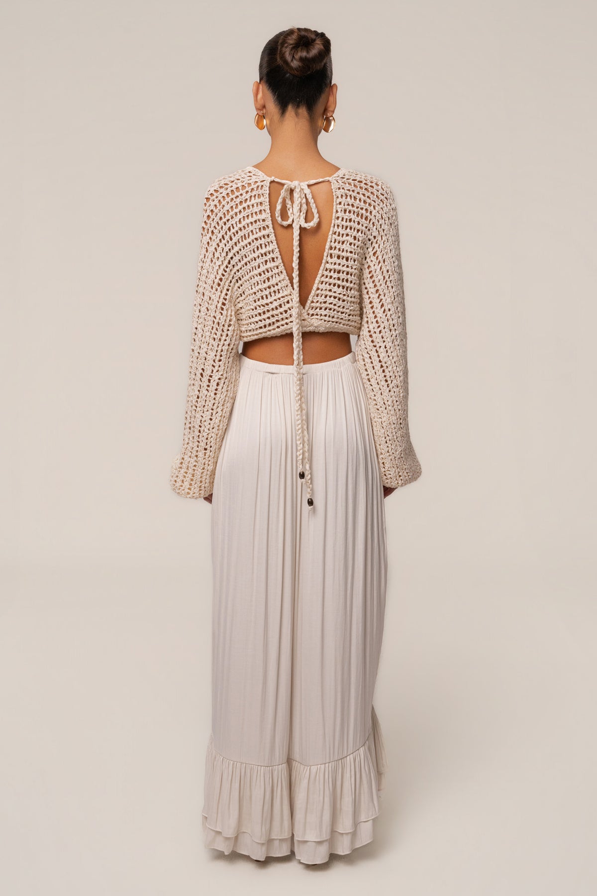 Ivory Deep Waters Crochet Top