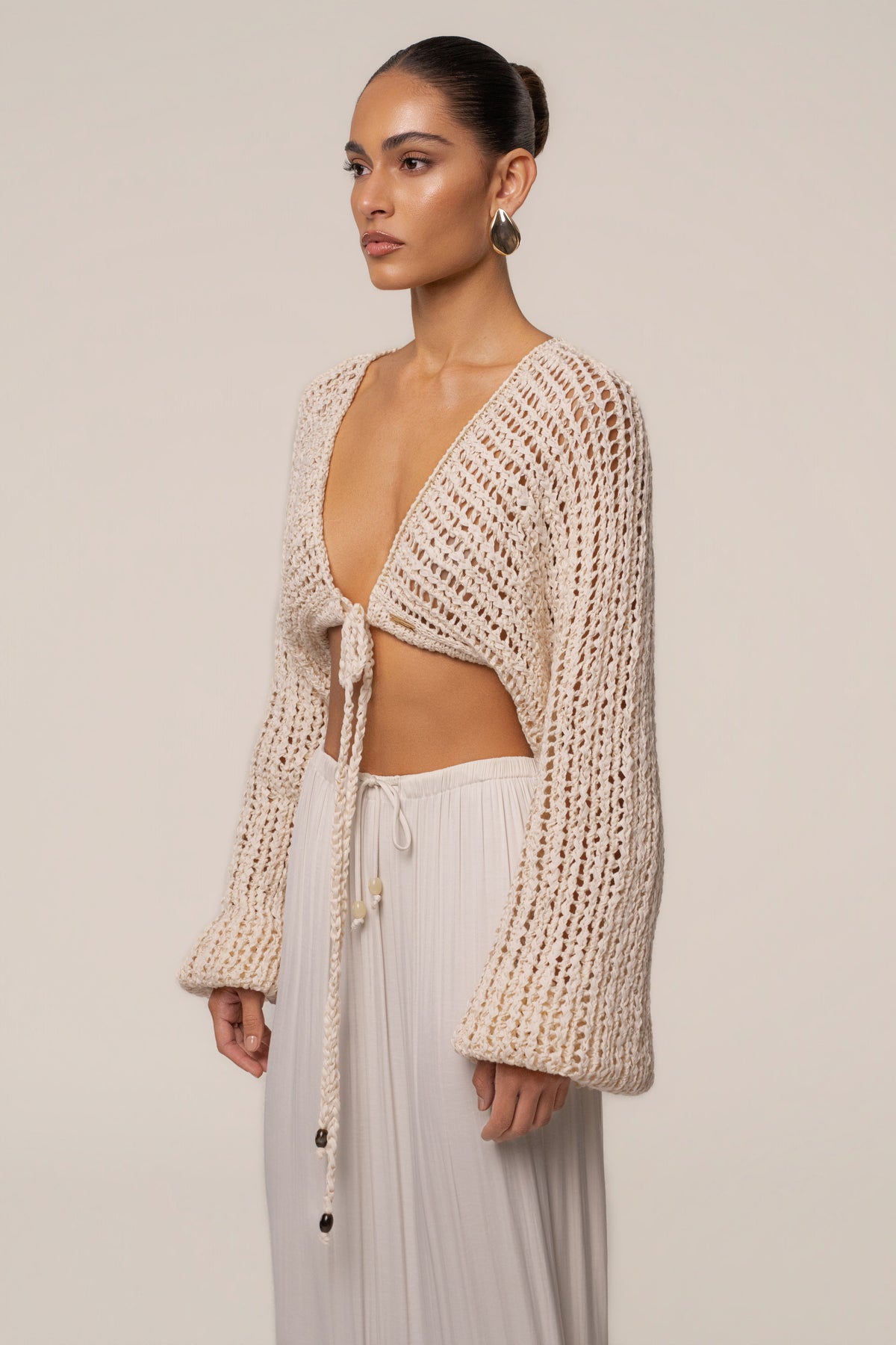 Ivory Deep Waters Crochet Top