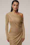 Gold Opulent Metallic Bodysuit