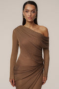 Bronze Opulent Metallic Bodysuit