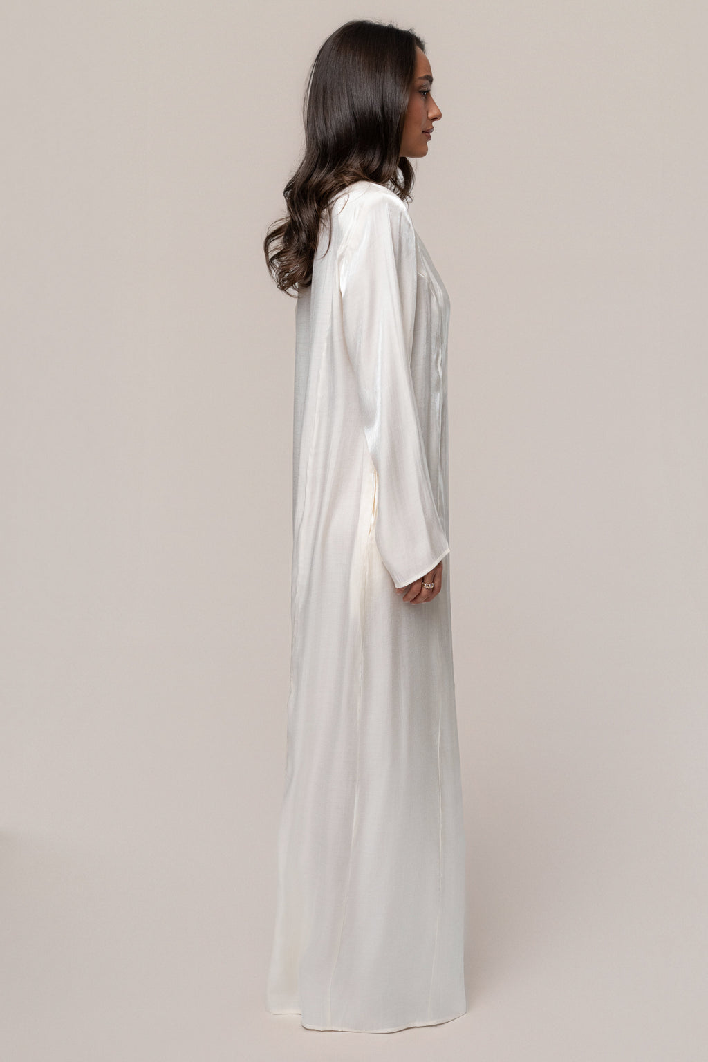 Ivory Evergreen Nights Maxi Dress