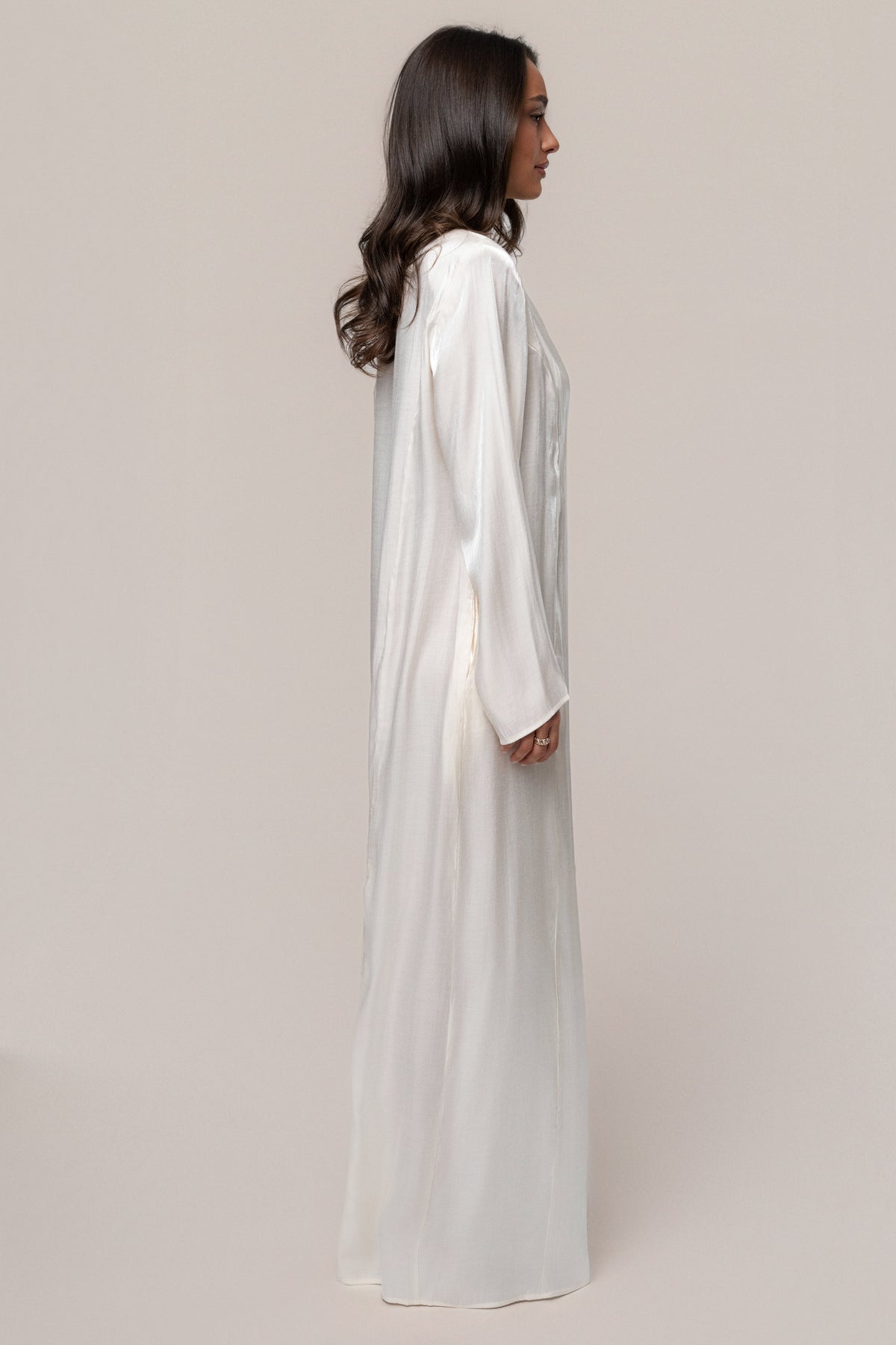 Ivory Evergreen Nights Maxi Dress