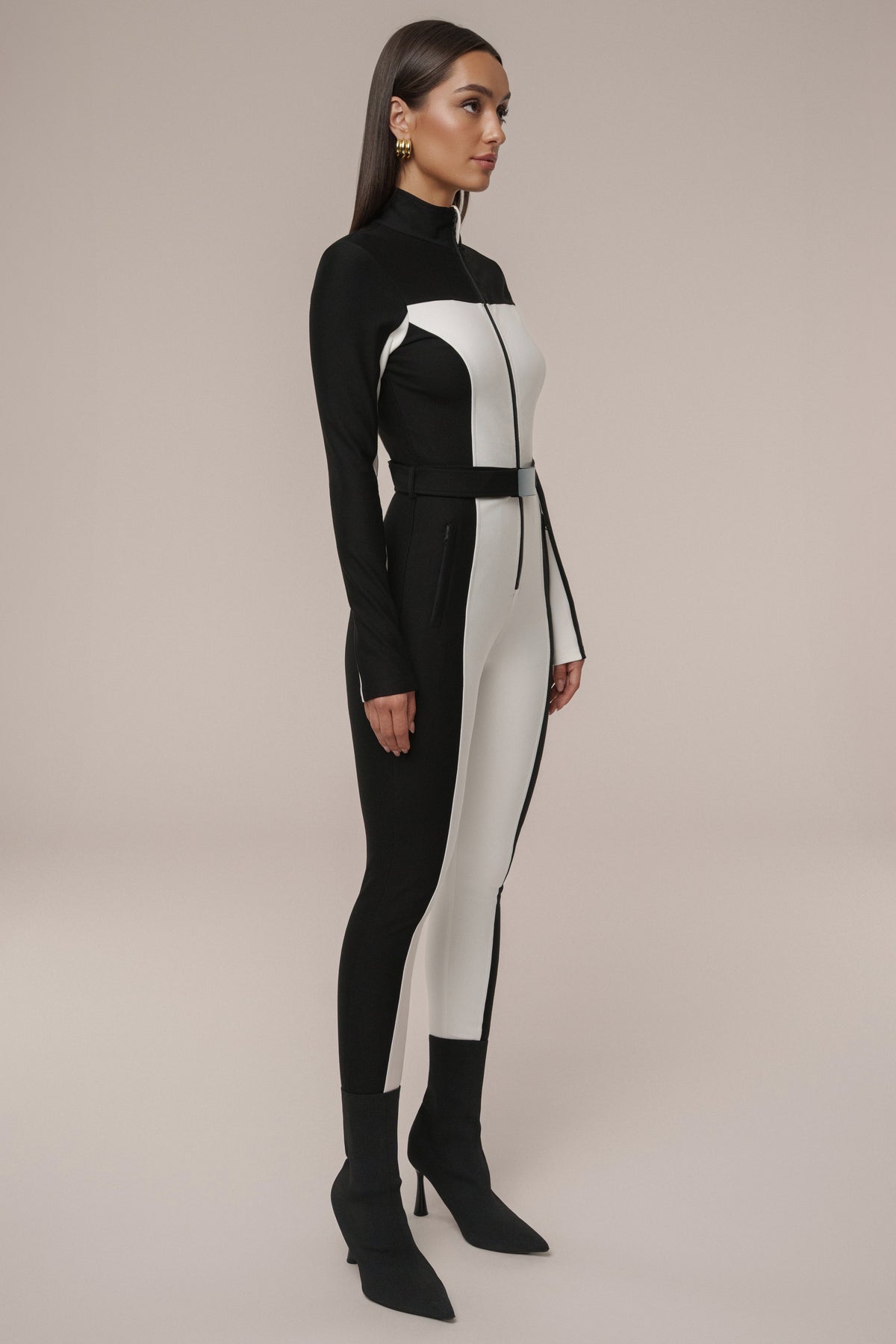 Black Arctic Rush Ski Suit
