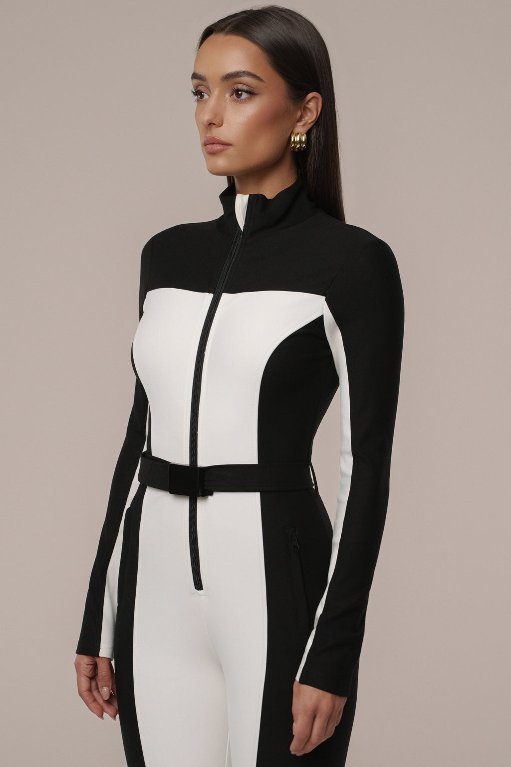 Black Arctic Rush Ski Suit