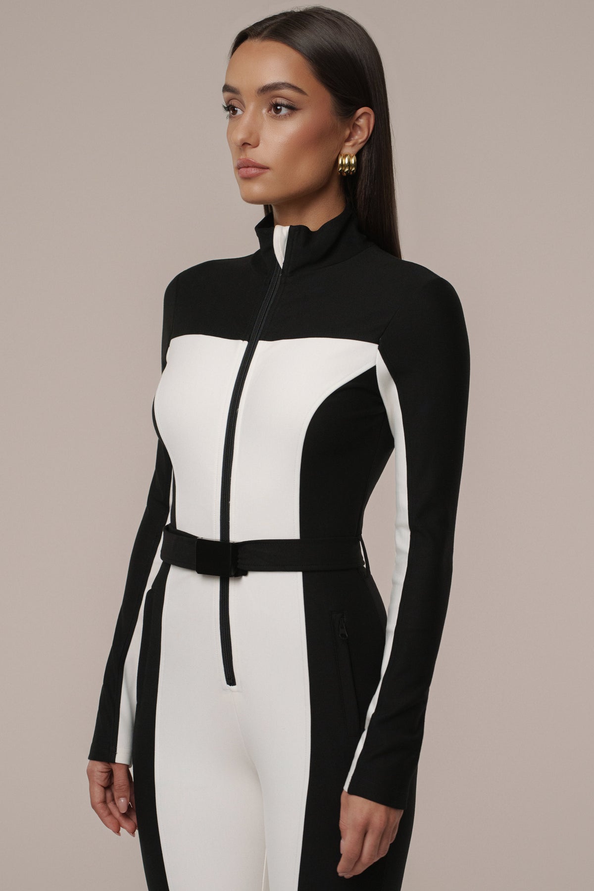 Black Arctic Rush Ski Suit