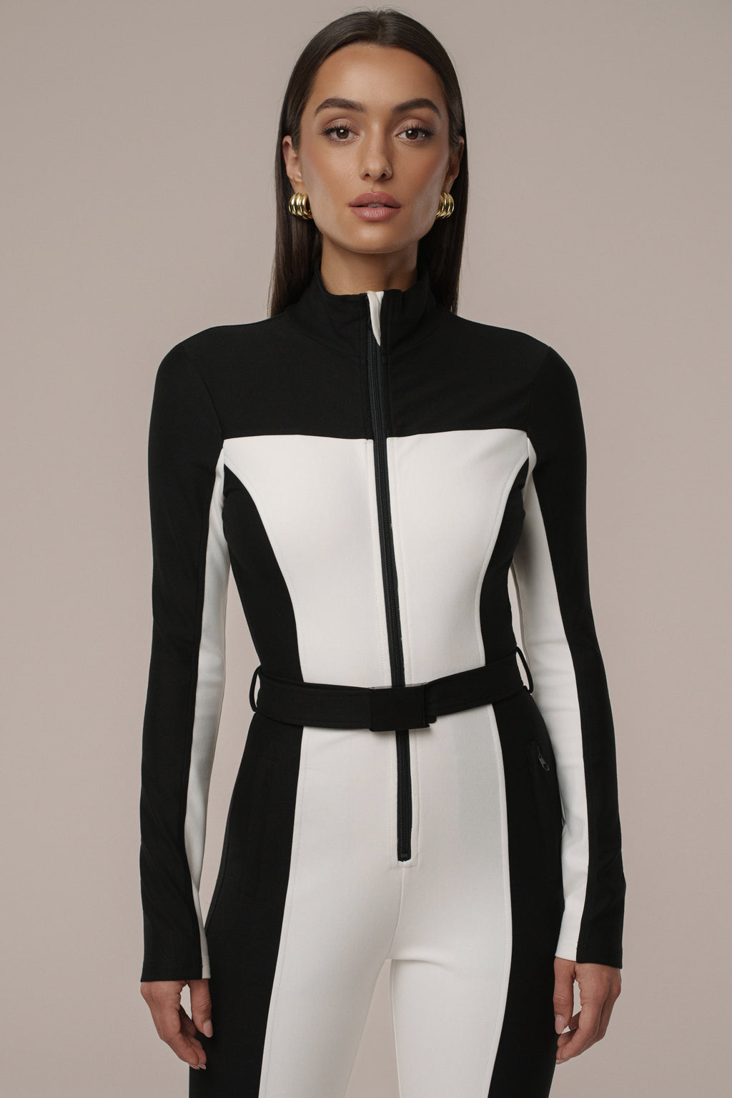 Black Arctic Rush Ski Suit