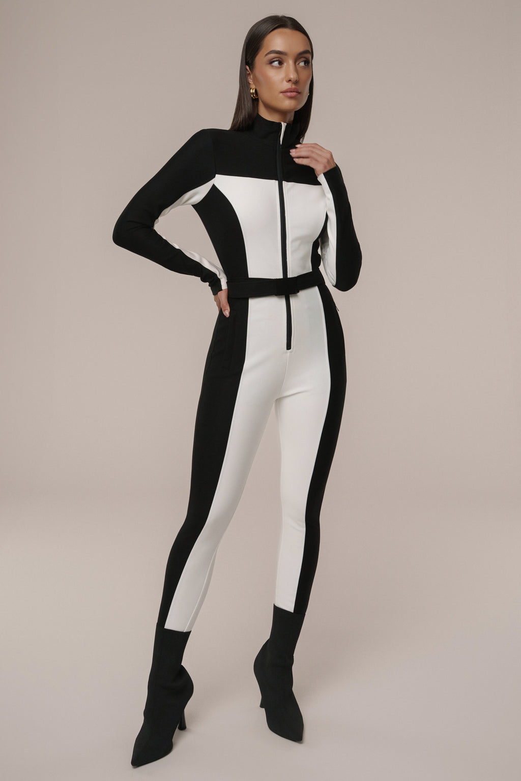 Black Arctic Rush Ski Suit