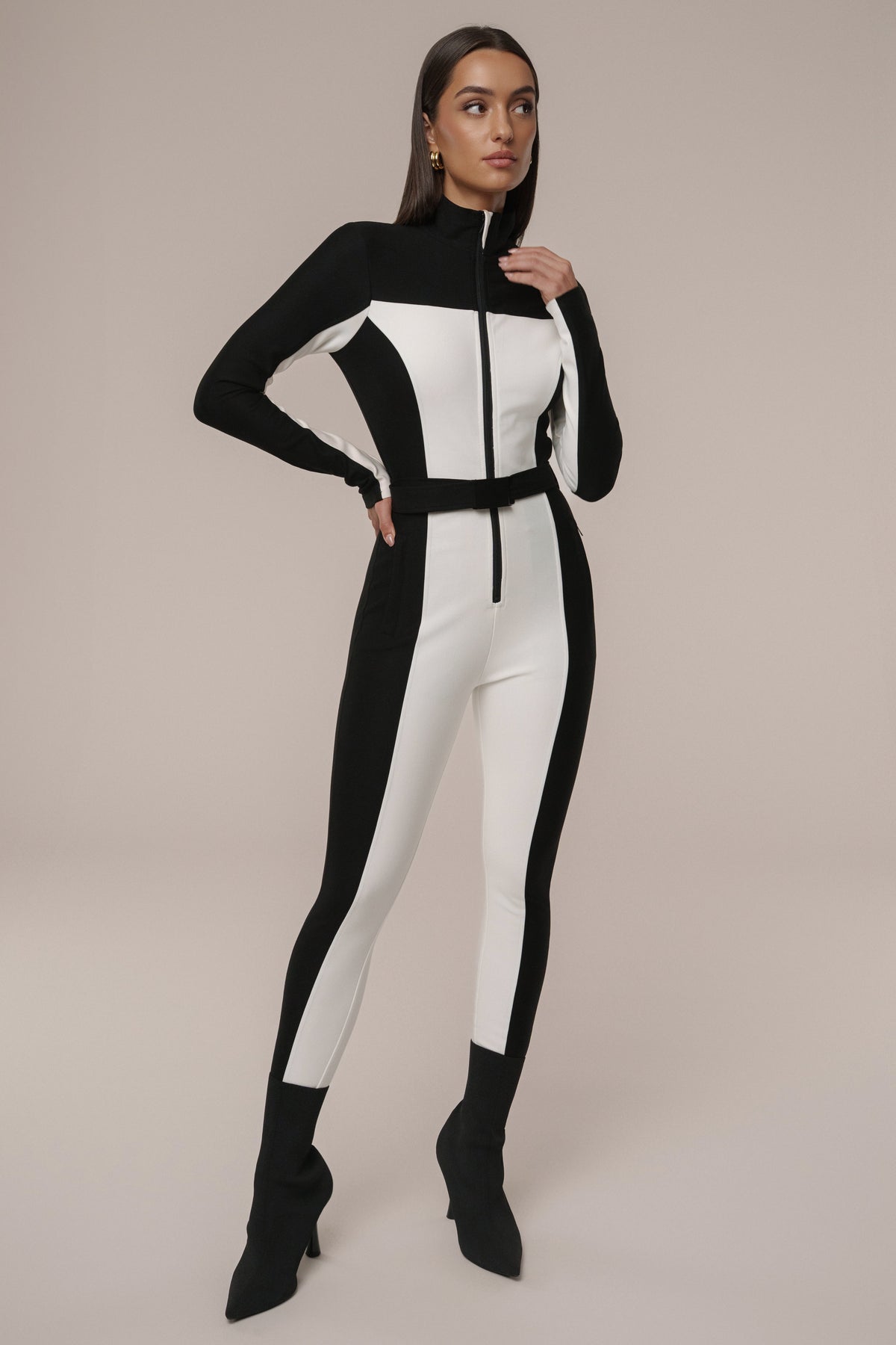Black Arctic Rush Ski Suit