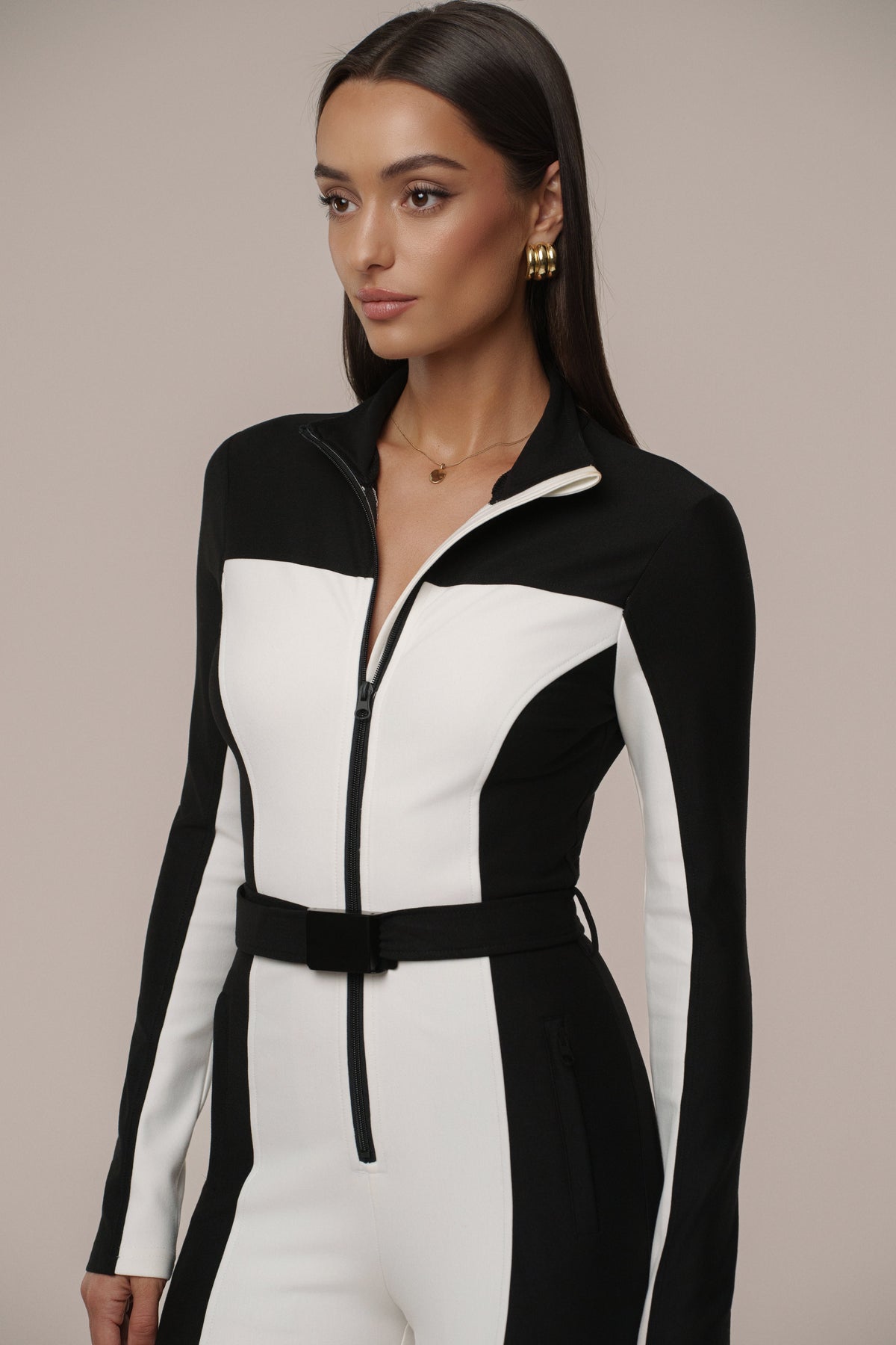 Black Arctic Rush Ski Suit