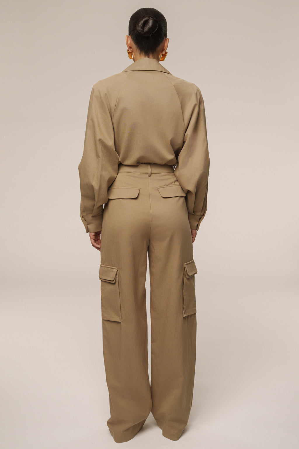 Tan Structure Theory Bodysuit