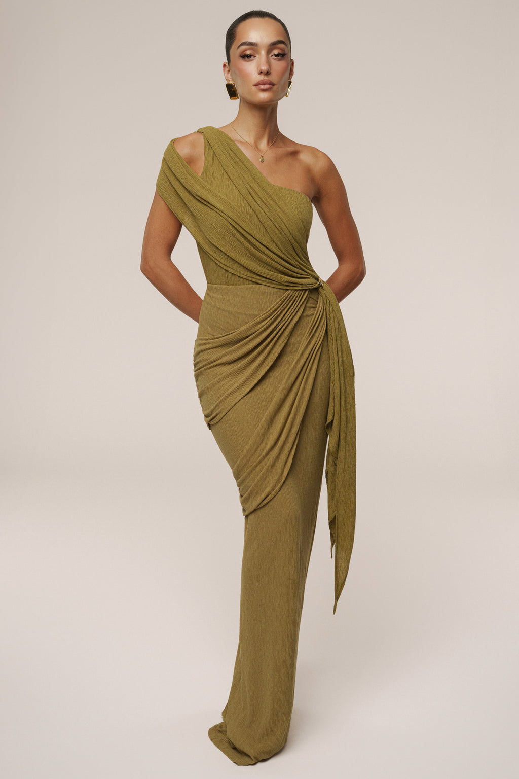Moss Lovina Drape Bodysuit