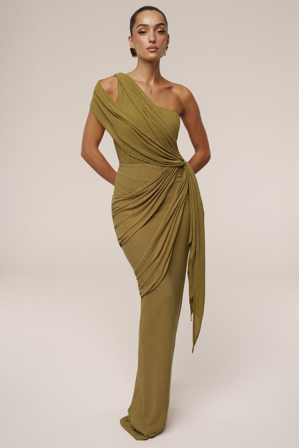 Moss Lovina Drape Bodysuit