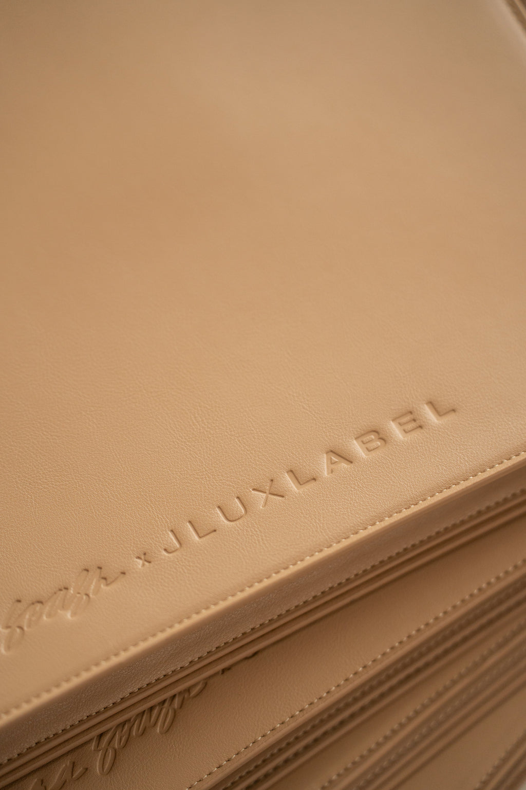 Beige TATIANA SOASH x JLUXLABEL Dreams & Plans Catch All Bag