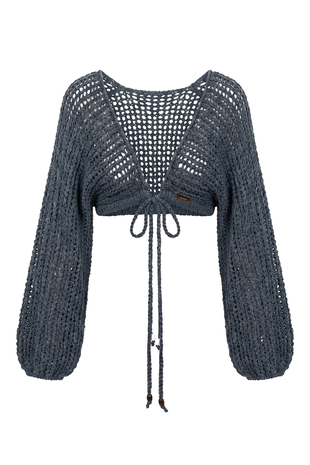 Teal Deep Waters Crochet Top