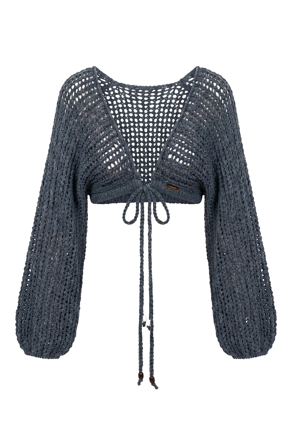 Teal Deep Waters Crochet Top
